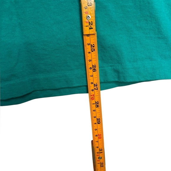 VTG Single Stitch Wearable Art Jeff Low Coyote Dreams Tee Size Large Teal - Picture 9 of 10